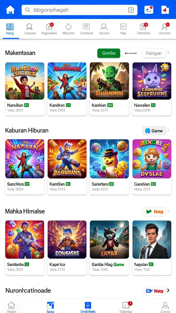 Tantangan seru yang menguji keterampilan bermain Anda.