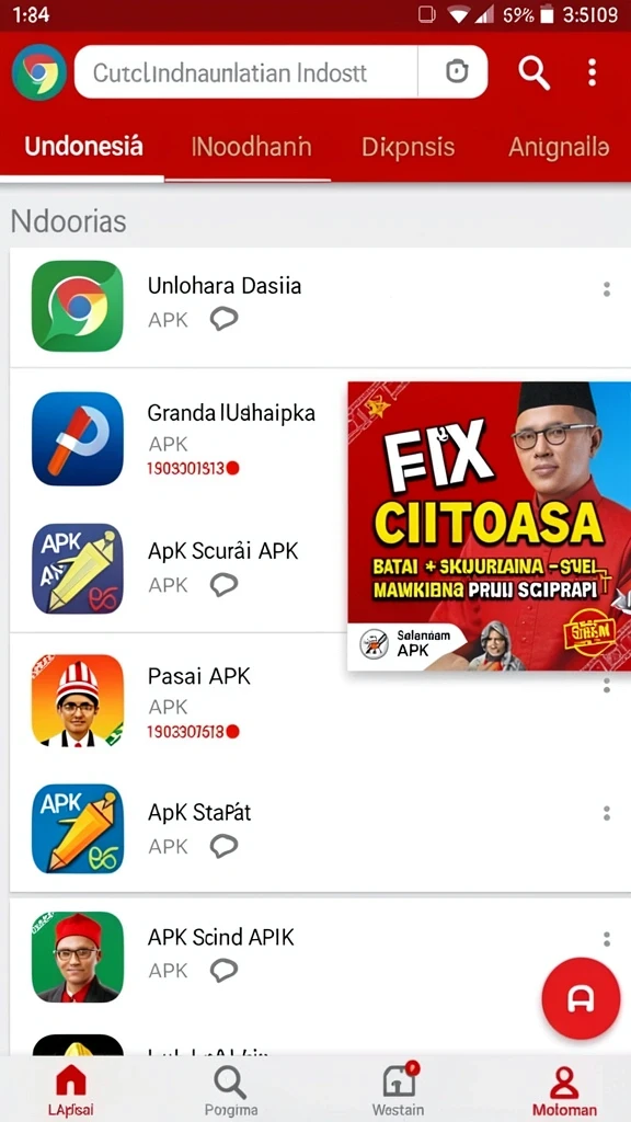 Penggambaran aksi seru saat bermain 8ZK.