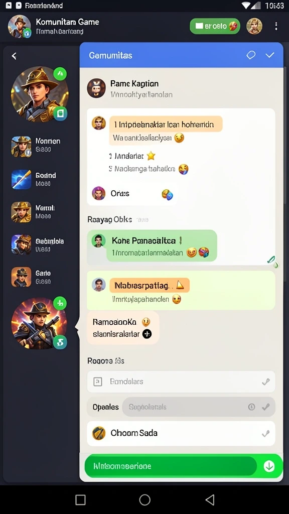 Screenshot menampilkan peta dunia yang luas.