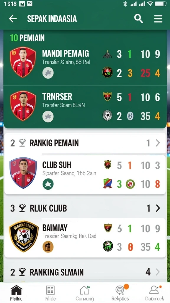 Tampilan antarmuka yang menawan dan mudah digunakan.