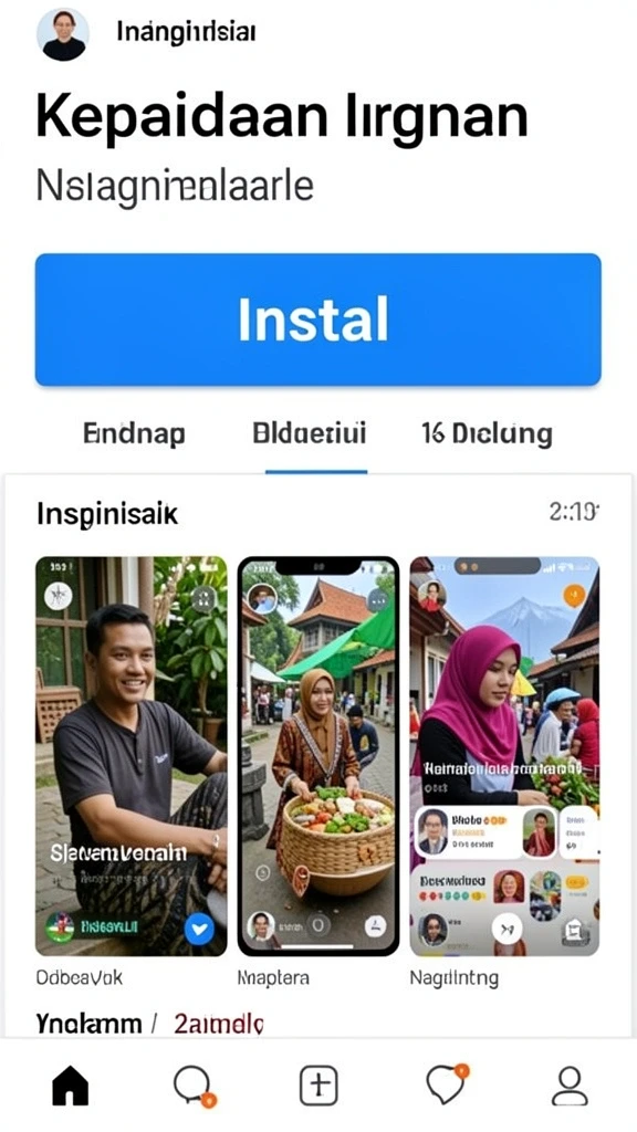 Pengguna sedang bermain dan bersenang-senang di AYUWIN.