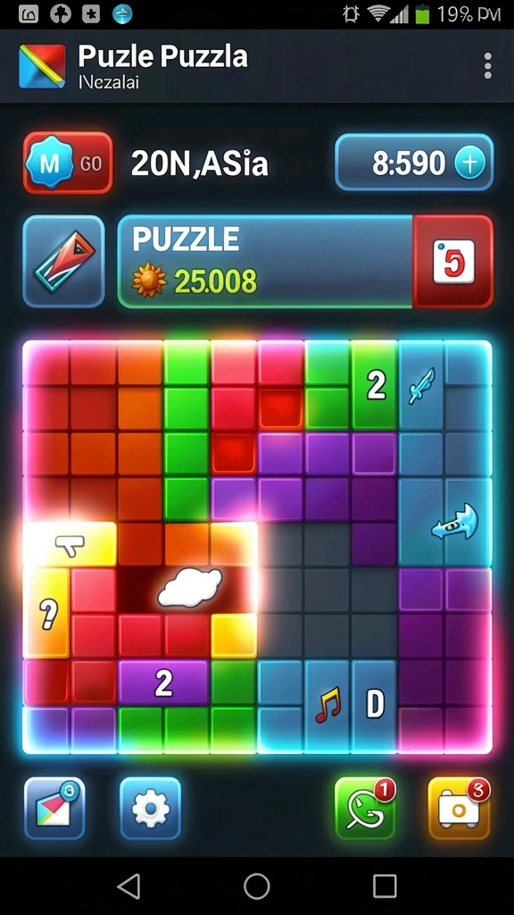 Screenshot menampilkan level dengan grafis yang mengesankan.