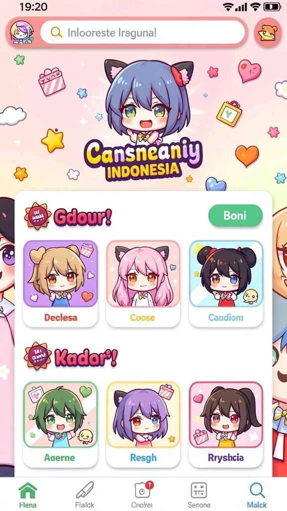 Tampilan menarik dari salah satu slot terkenal.
