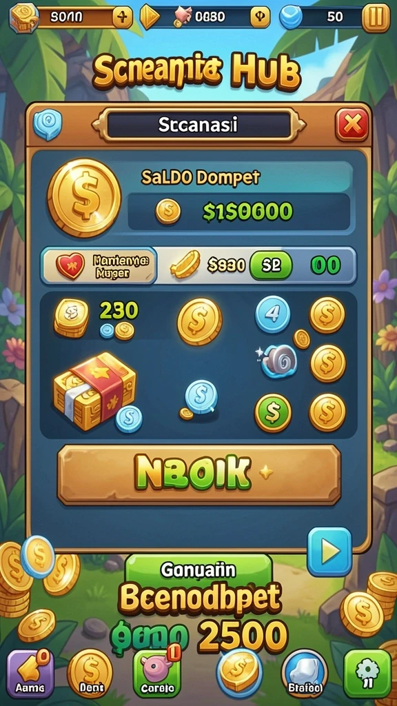 Fitur bonus harian yang menggiurkan.