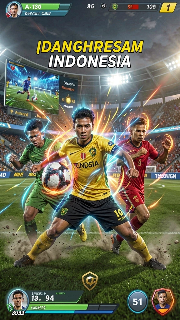 Tampilan awal game yang menarik dan penuh warna.