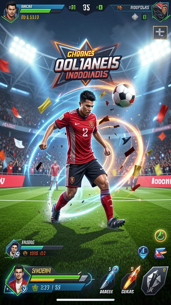 Tampilan antarmuka game yang ramah pengguna.