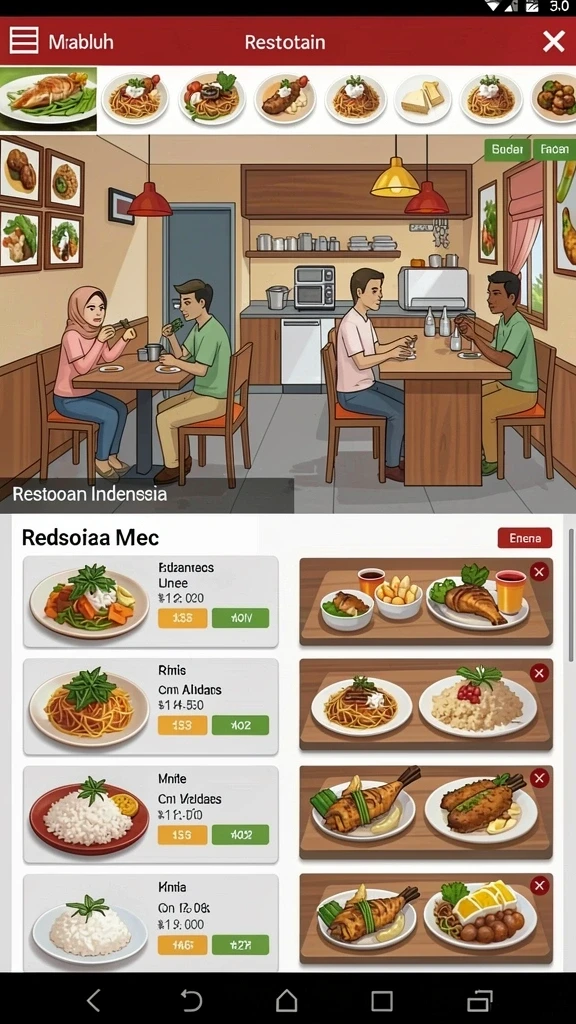 Karakter-karakter unik dengan kemampuan berbeda.