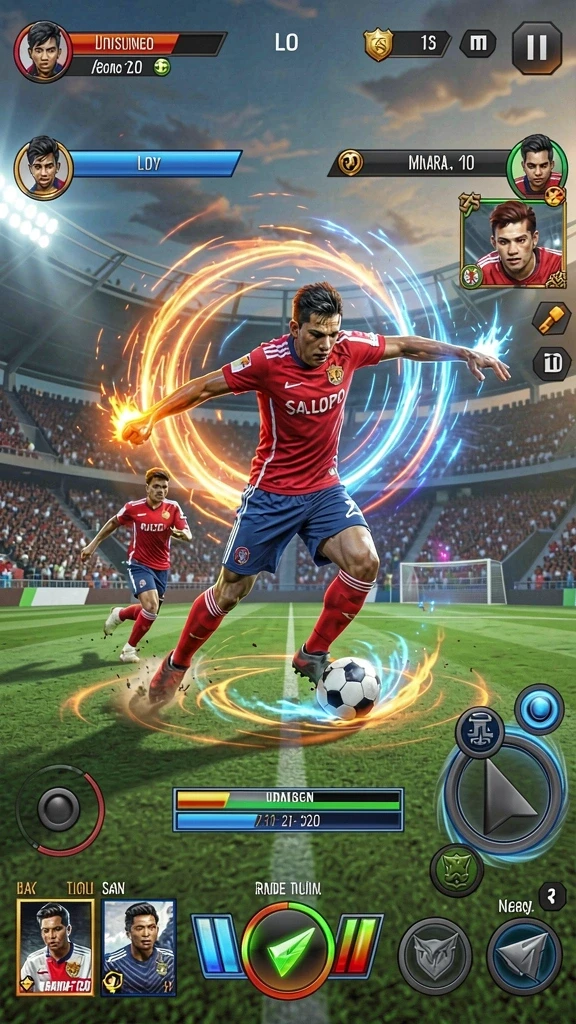 Fitur multiplayer yang memungkinkan bermain bersama teman.