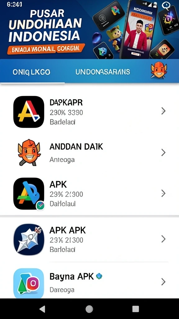 Karakter-karakter unik dan menarik.