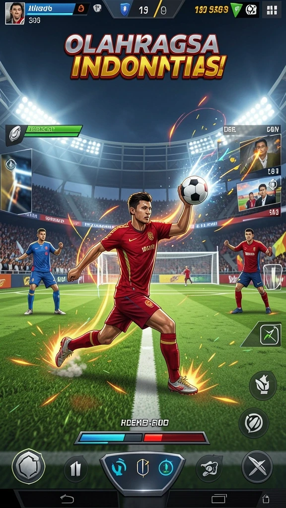 Gameplay penuh aksi yang memikat perhatian pemain.