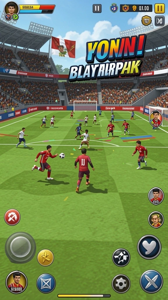 Screenshot menunjukkan tampilan awal permainan yang menarik.