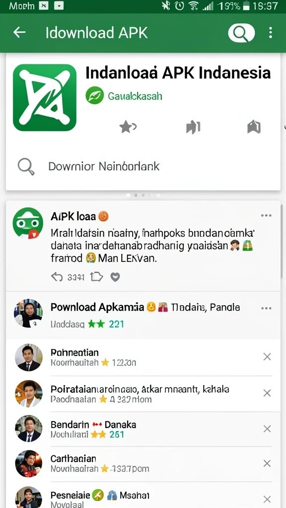 Koleksi karakter yang unik dan menarik.