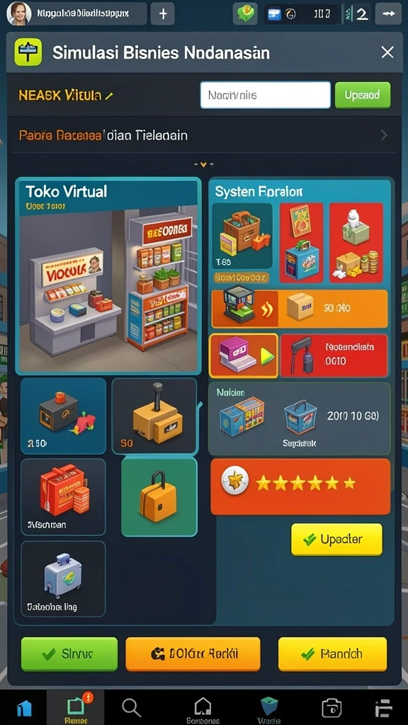 Fitur multiplayer yang memungkinkan kompetisi seru.