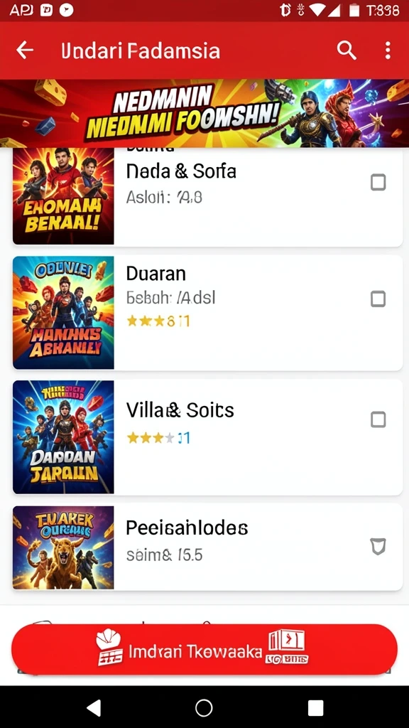 Karakter dengan kemampuan unik untuk diupgrade.