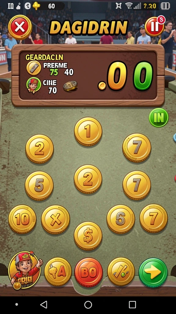 Gameplay yang seru dan penuh tantangan.