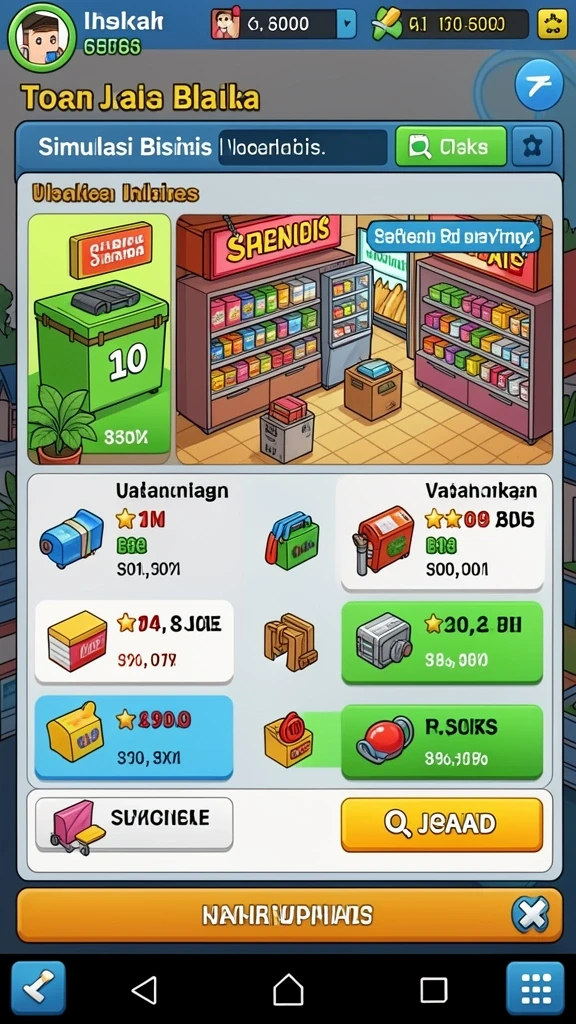 Berbagai pilihan permainan yang memikat.