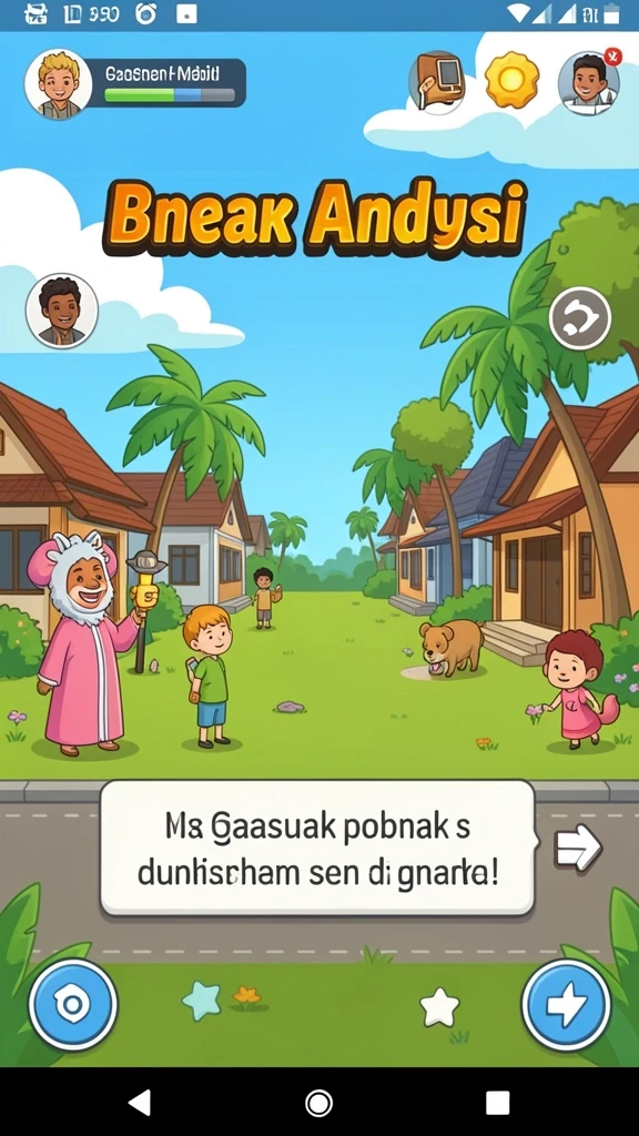Karakter yang bisa dipilih dalam QQSTAR.
