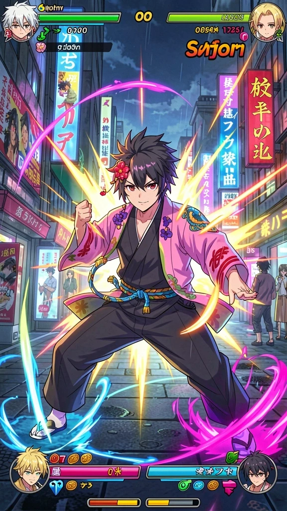Screenshot menunjukkan fitur multiplayer yang seru.