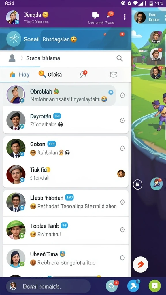 Tampilan antarmuka yang sederhana dan mudah digunakan.