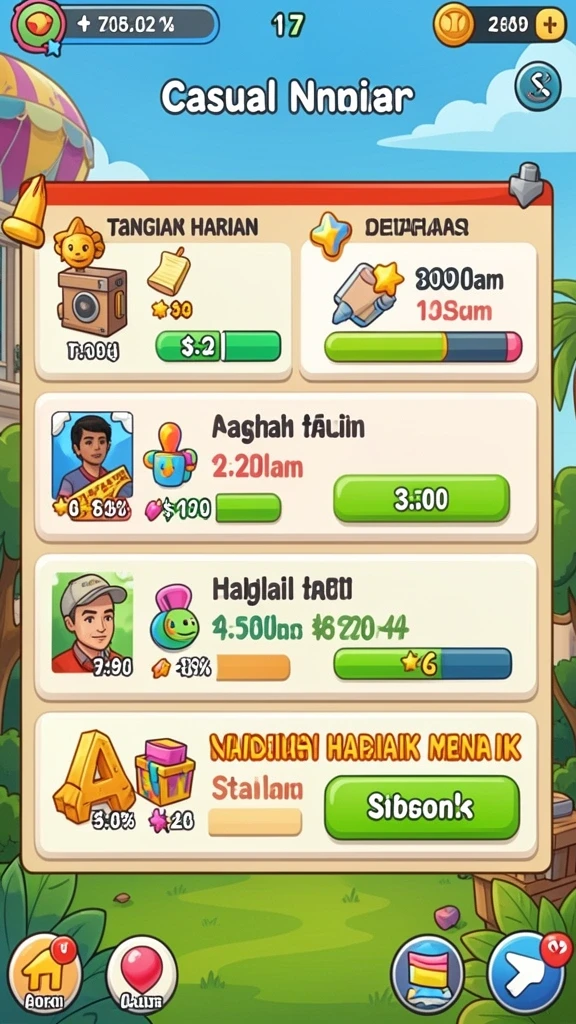 Sistem reward yang menarik bagi pengguna aktif.