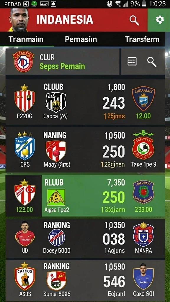Level tantangan yang beragam dan menarik.