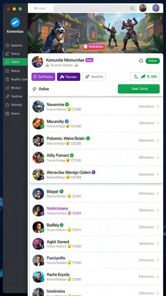 Tampilan antarmuka yang menarik dan intuitif.