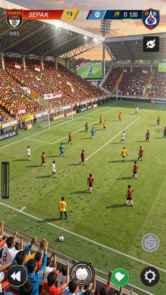 Tampilan awal game yang menarik dan user-friendly.