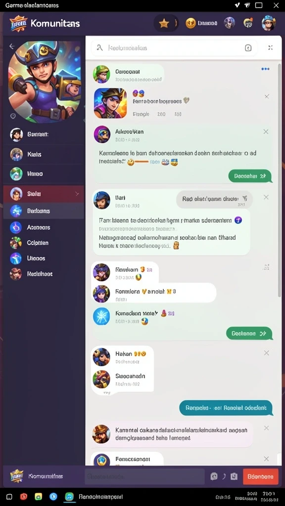 Beragam pilihan permainan yang menantang.