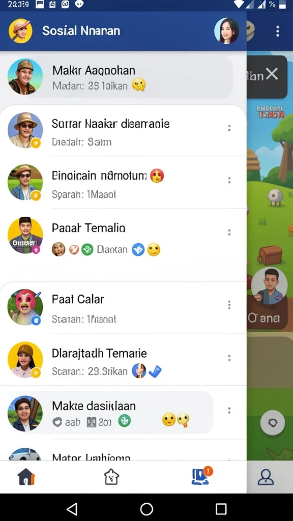 Tampilan utama dari permainan YY123 yang menarik.