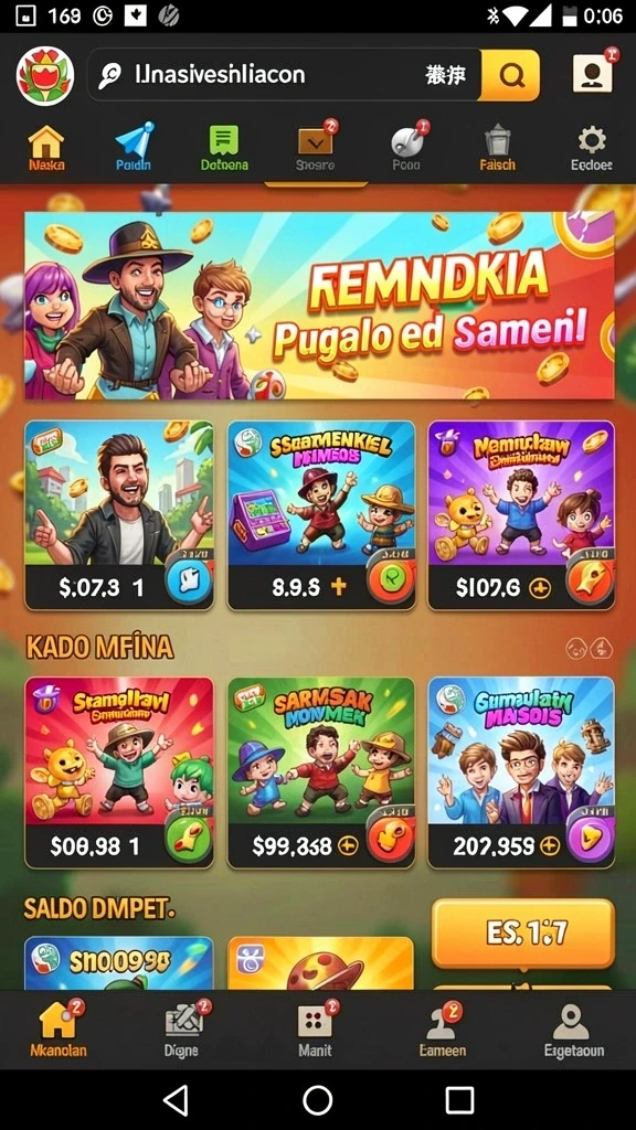 Screenshot menampilkan grafis yang rinci dan menarik.