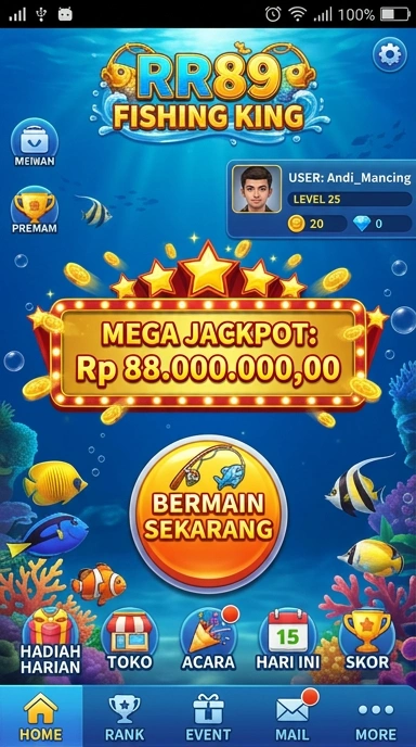 rr89 — menu pengaturan